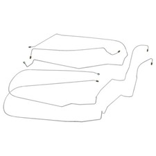 Brake Line Kit Front To Rear With Abs No Flex In Line 2000-07 Monte Carlo Oe 4pc