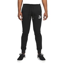 PUMA Iconic T7 Track Pants Mens Black Casual Athletic Bottoms 53183901