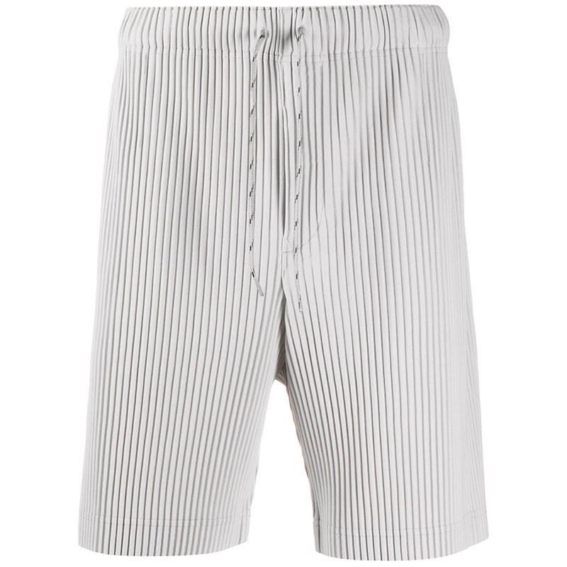 Japan Homme Plisse Pleated Shorts - Black - Men Issey Miyake JF148