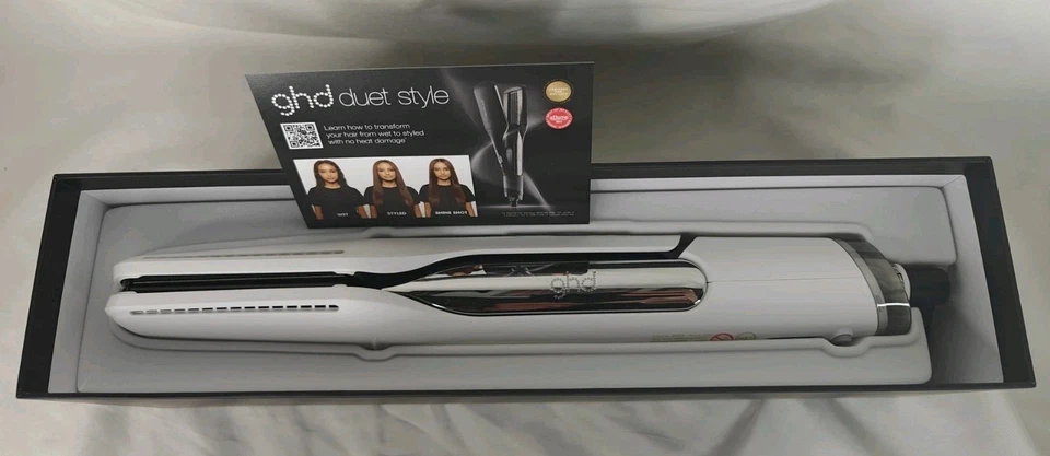 G1N бренд GHD дуэт стиль профессиональный 2 в 1 мульти стайлер белый S10201 - Изображение 3 из 4