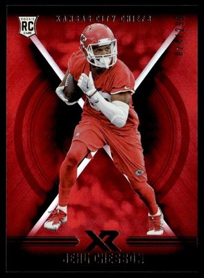 2017 Panini XR Jehu Chesson Rookie /299 Kansas City Chiefs #109