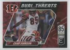 2021 Panini Donruss Elite Dual Threats Green Chad Johnson #DT3 0i1i