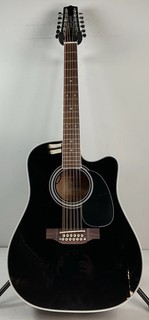Takamine JEF381SC 12 String Acoustic Electric Guitar Structural Damage