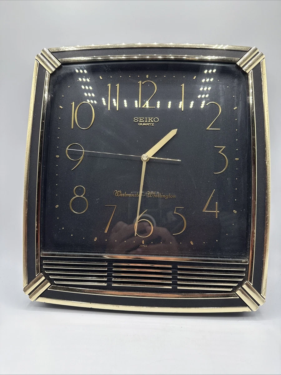 vintage seiko wall clock products for sale | eBay