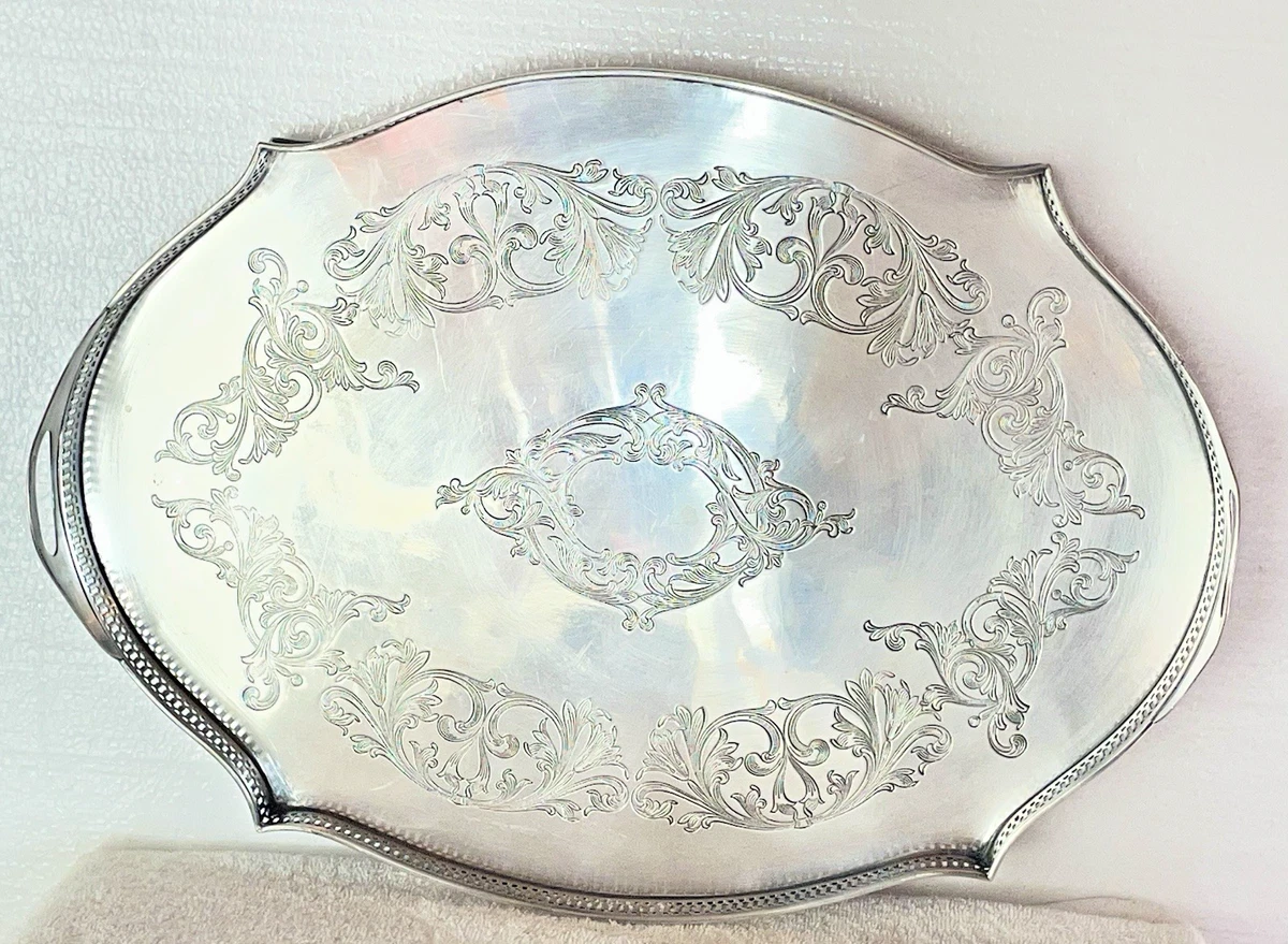 english silver tray products for sale | eBay