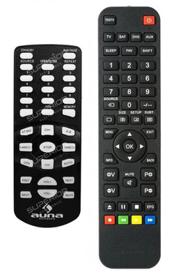 Ersatz Fernbedienung für AUNA AV2-CD508BT | AV2-CD509 | AV2-CD608BT