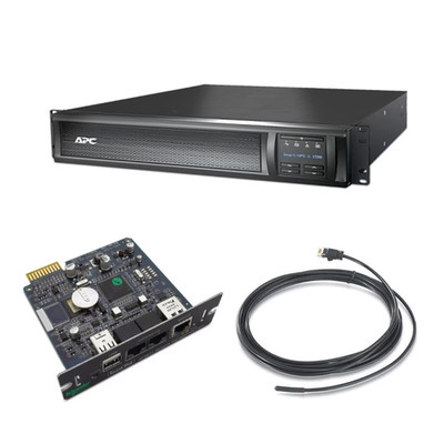 APC SMART UPS X 1500VA RACK LCD 120V WITH AP9641 NETWORK CARD - (SMX1500RM2UNC)