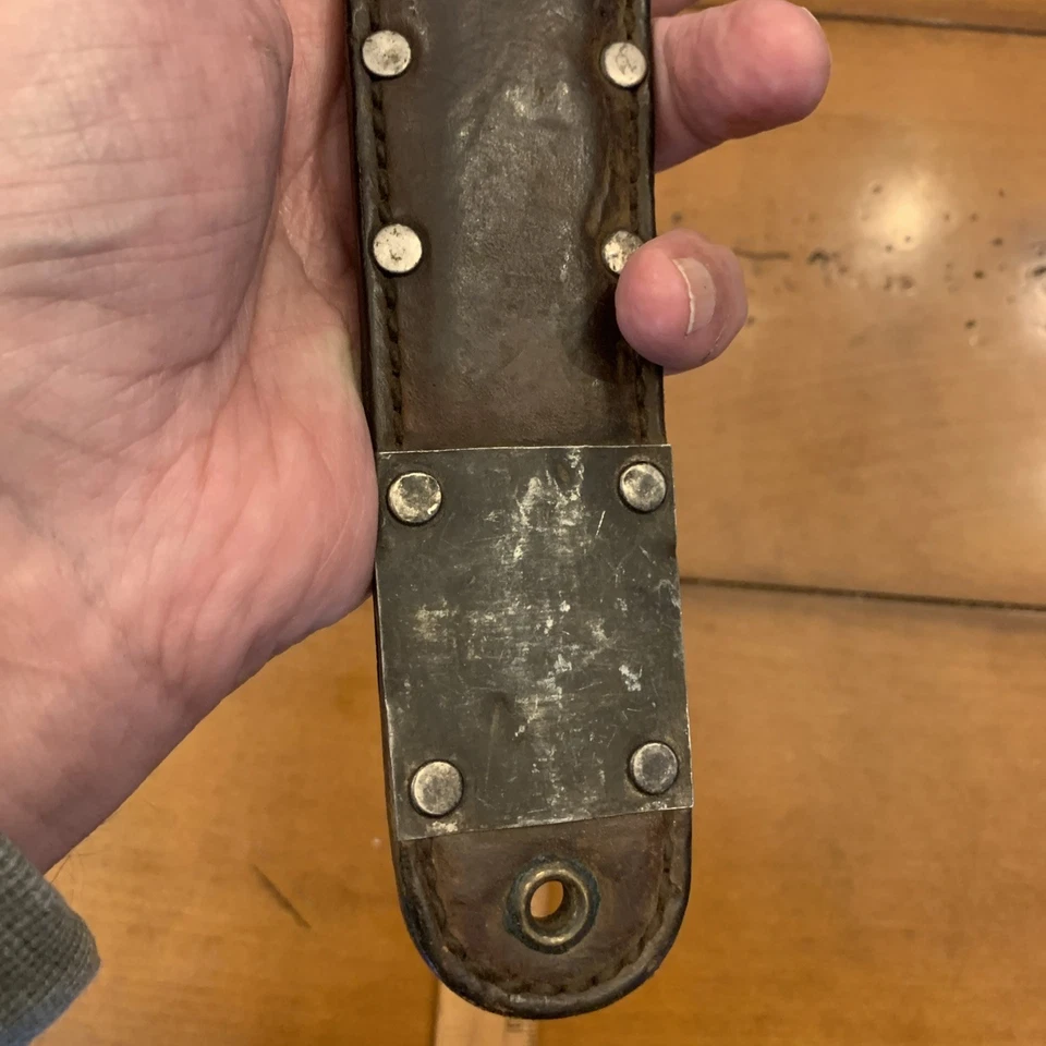 Cuchillo de combate original Ww2 Case M3 con funda original Milsco Usm6 1943 Foto 3 de 4