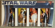 10oz Star Wars Glasses Set 4 Nib Vader Leia Han Luke Skywalker New Hope 2012 Box