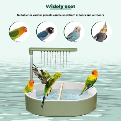 Automatische kleine vogel douche | Lovebirds Fontein Pet Cage