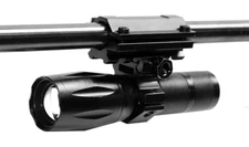 Trinity tactical flashlight compatible with rossi rs22 aluminum black.