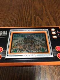 Game & Watch Fire Attack (with Box And Manual)