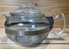 Vintage PYREX flame ware Glass  6 Cup 8126 B Teapot Tea Pot Kettle with lid