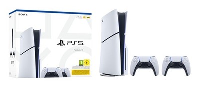 Sony PS5 1TB SSD Laufwerk Slim+ 2 DualSense Wireless Controller (1000050116)