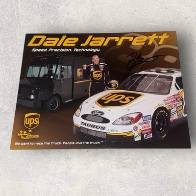 Dale Jarrett VINTAGE signed photo UPS #88 2003 WINSTON CUP SERIES HOFer CHAMPION