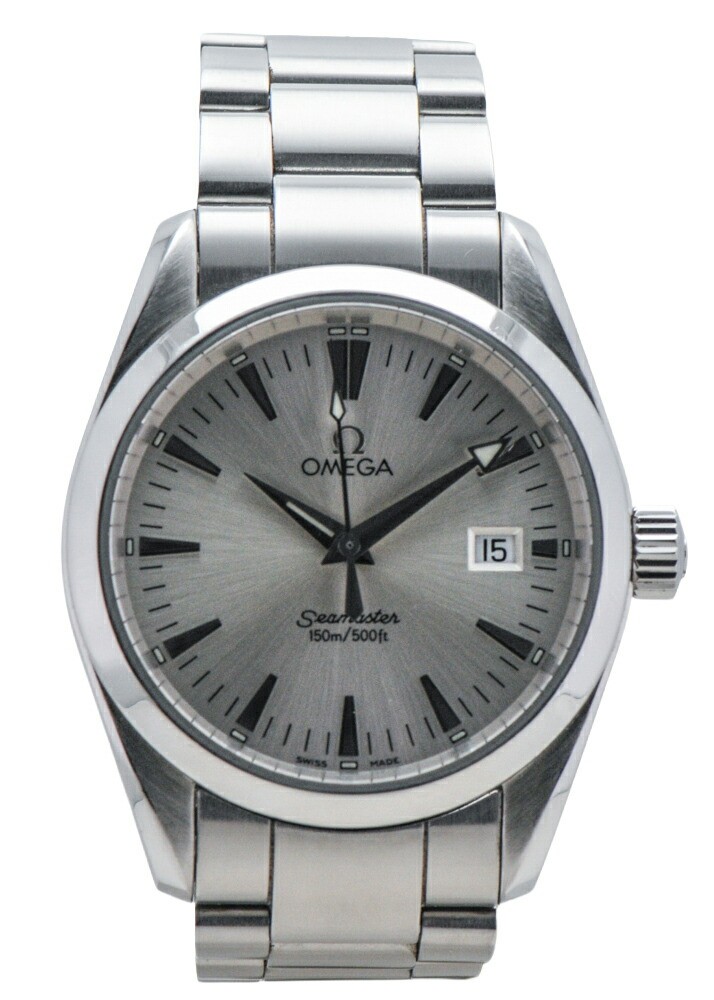 Omega Seamaster Aqua Terra 2518.30.00 Watch 36.2mm Stainless Steel Silver Dial