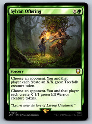 Sylvan Offering 261 Commander: The Lord of the Rings: Tales of Middle-earth