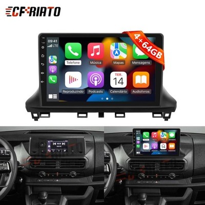 Autoradio Für Peugeot Expert /Citroen Jumpy/Fiat Scudo/Toyota Proace Carplay 64G
