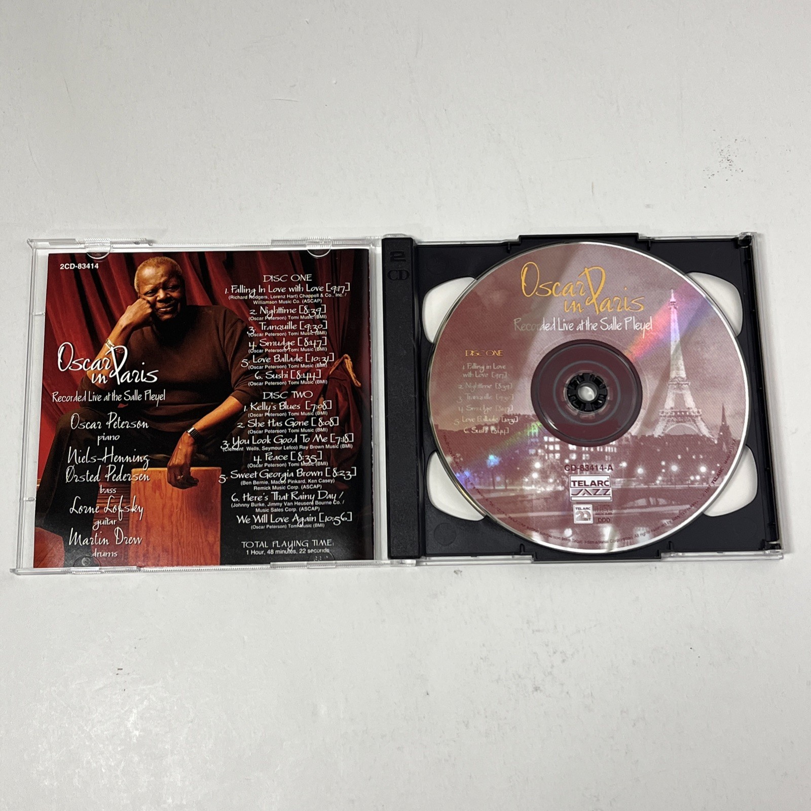 Oscar Peterson - Broadway * In Paris * Side by Side * Compact Jazz CD Bundle VG+