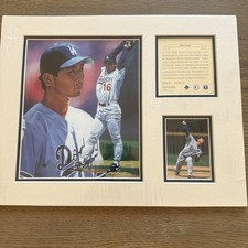 1995 Hideo Nomo KRSI Serial Numbered Photo Print /12500 Los Angeles Dodgers #16