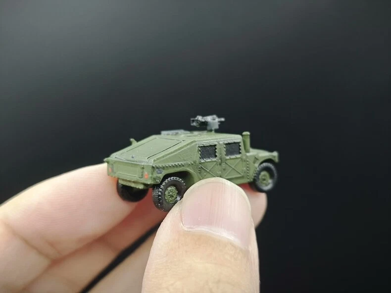3D-печатная готовая модель автомобилей American Hummer 1:144 - Изображение 3 из 4