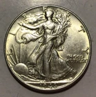 1946 Walking Liberty Silver Half Dollar, AU+. Great Luster! B130