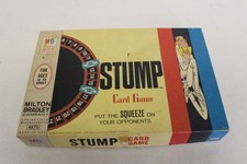Stump Card Game, Board Game, Milton Bradley, 1968