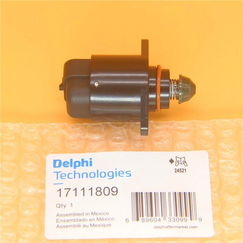 Válvula de control de aire de ralentí 17111809 4 terminales apta para Chevrolet Venture Buick Pontiac Foto 2 de 4