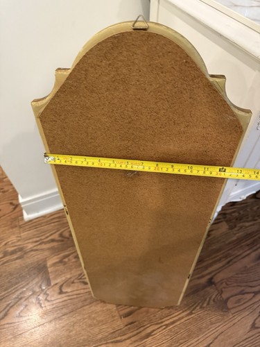 Arched Mirror Gold Gilt Wall Display Shelf Vintage style removable shelves - Picture 15 of 21
