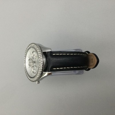 Fossil Stella Womens Watch 38mm Silver Tone Crystals Leather ES3588 Fossil Stella Womens Watch 38mm Silver Tone Crystals Leather  main image 4