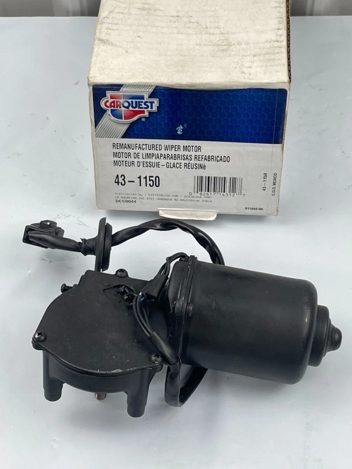 Limpiaparabrisas Motor CarQuest 43-1150 Reman se adapta a Mitsubishi Tredia 1983-1988 Foto 3 de 4