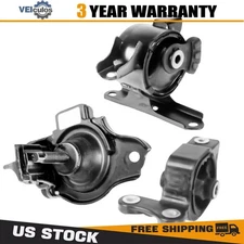 3x Engine Motor & Transmission Mount for Honda Fit 2007-2008 L4 1.5L Auto Trans.