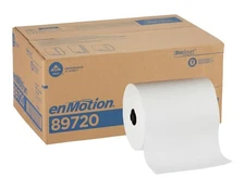 Georgia-Pacific enMotion 8 Paper Towel Rolls By GP PRO, White, 700 Feet Per