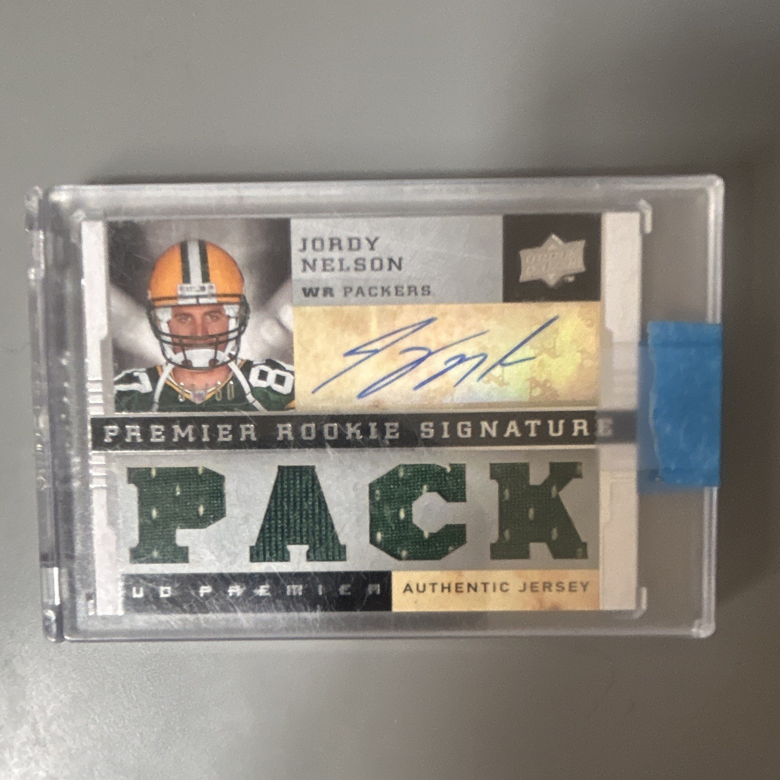 Jordy Nelson Upper Deck Premier #121 Autograph