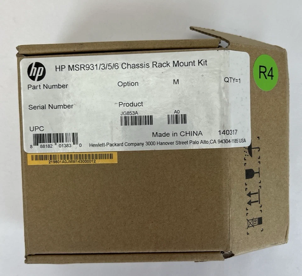 HP JG853A MSR931/3/5/6 rackmount kit - NEW OPEN BOX - Image 4 of 4