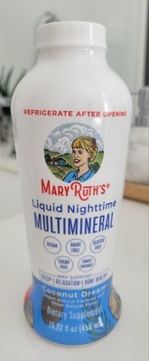 MaryRuth Organics Liquid Nighttime Multimineral, Coconut Dream - 15.22oz