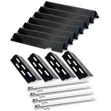 Flavorizer Bars and Heat Deflector 67490 Burner Tube Kit for Weber Genesis II...