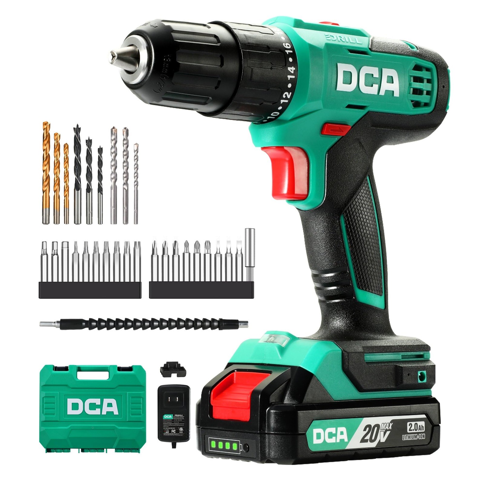 DCA Trapano 20V Batteria: Potenza e Affidabilità per la tua Casa