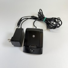 Vintage Palm USB HotSync Charging Dock Cradle Black AC Power Adapter PDA Sync