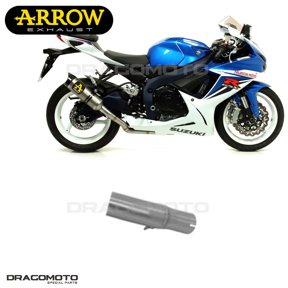 Tuyaux ARROW RC GSX-R 750 échappement sport pour accroître la puissance