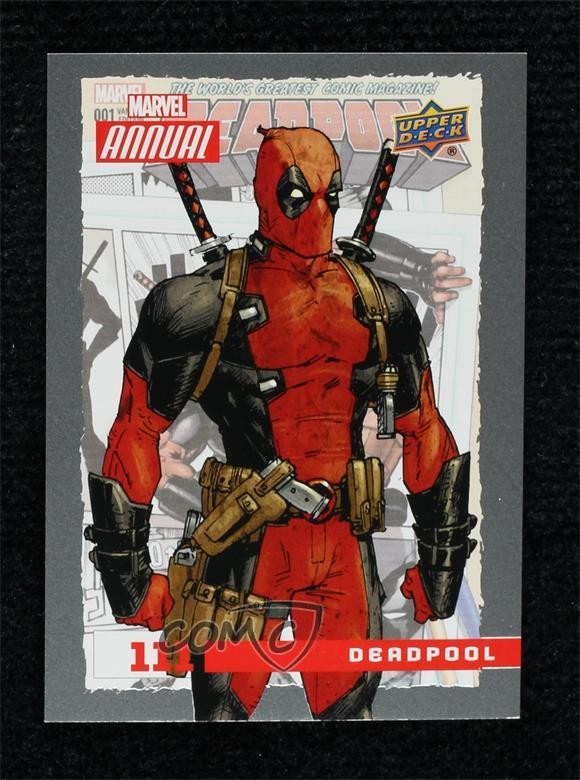 2016 Upper Deck Marvel Annual SP Deadpool #111 0bl3