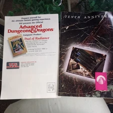 Tenth Anniversary Sierra On-Line Game Catalog Vintage 1989 SSI Summer 1988