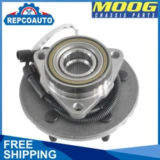 4x4 Front Moog Wheel Bearing and Hub for 2000 2001 2002 2003 Ford F150 4WD
