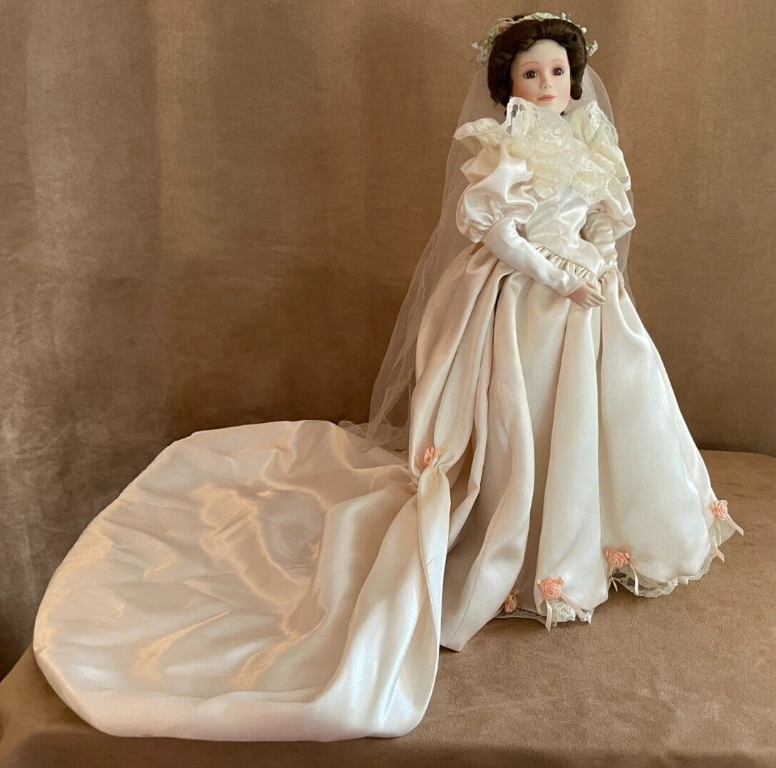 Ashton Drake Galleries Elizabeth 1900 s Wedding Bride doll Phil