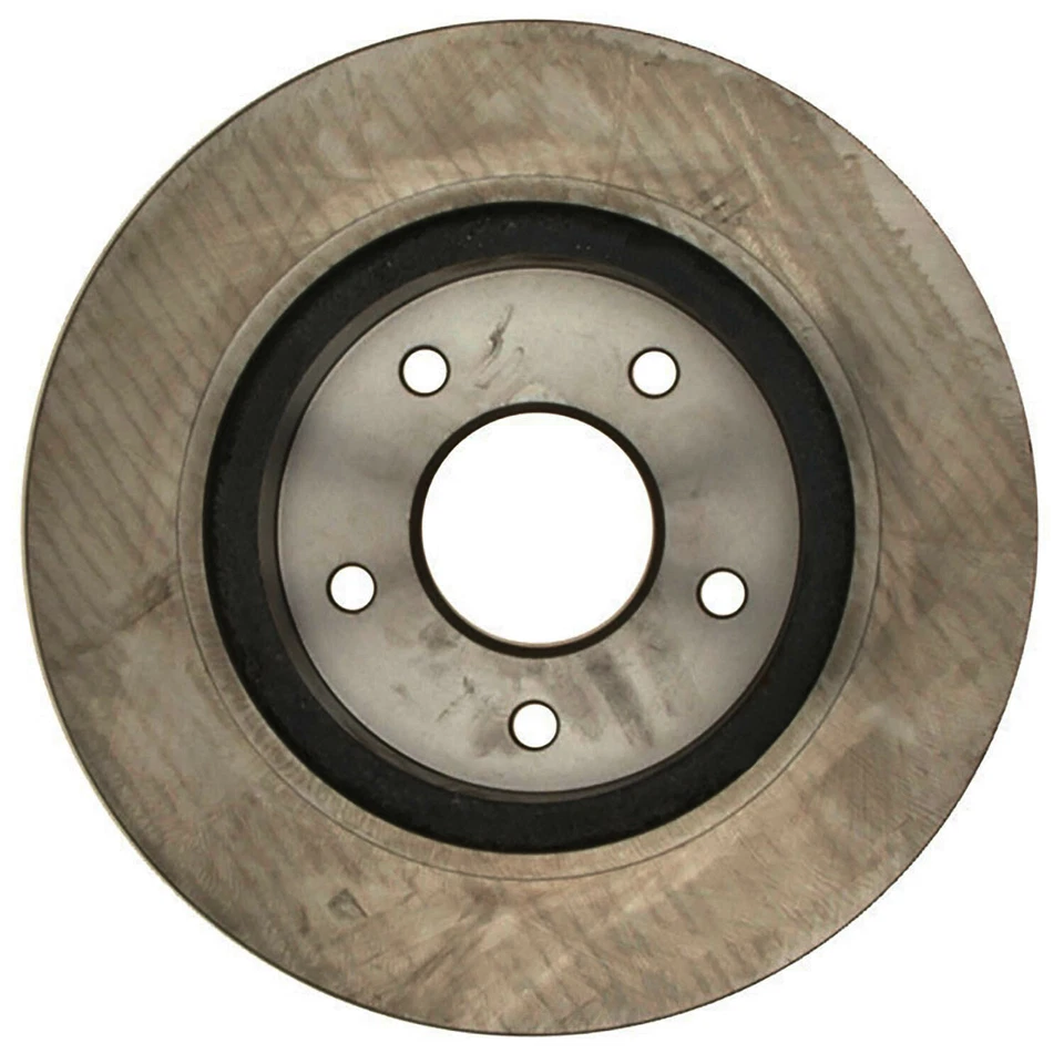 Rotor de freno de disco trasero sin recubrimiento ACDelco 18A301A se adapta a 87-89 Nissan 300ZX Foto 3 de 4