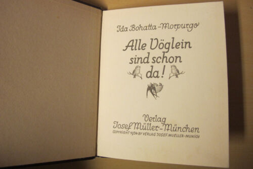 Ida Bohatta-Morpurgo, "Alle Vöglein sind schon da", 1934 - Bild 2 von 5
