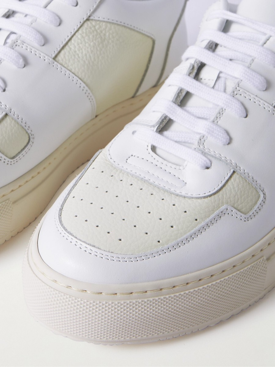 COMMON PROJECTS Decades Leather Sneakers 2348 White [US 12