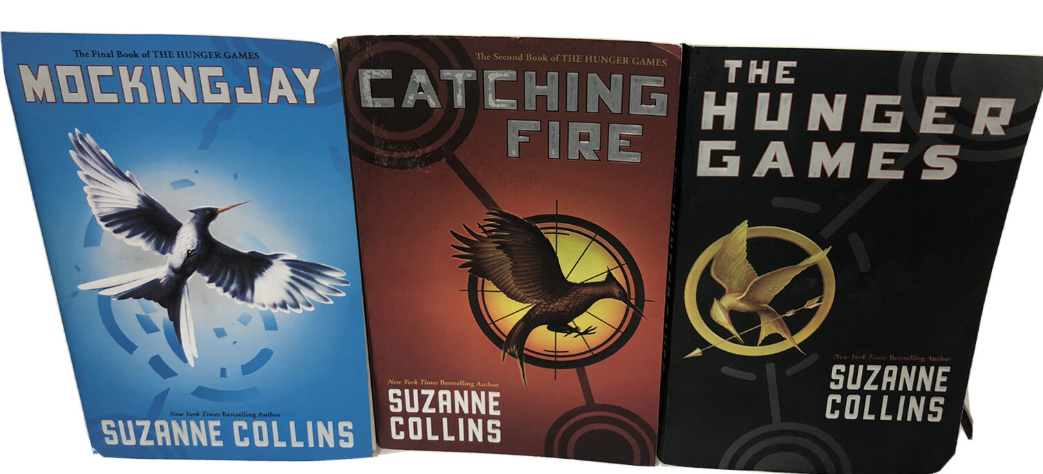 Hunger Games Trilogy Book Set Trade Paperback Lot Of 3 Mockingjay Catching  Fire | eBay