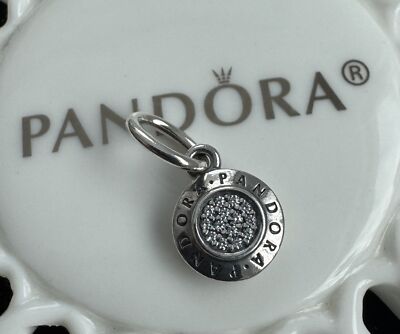 Authentic Pandora Signature Pendant #390359CZ