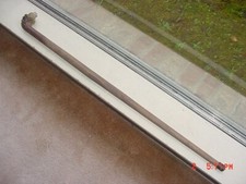 VINTAGE CARVED WOOD FOLK ART LION HEAD WALKING STICK CANE